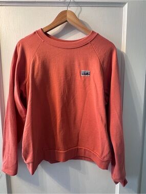 Patagonia Coral Crew Sweatshirt with Mountain Patch